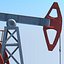 3d oil pump jack model