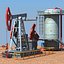 3d oil pump jack model