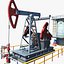 3d oil pump jack model