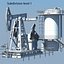 3d oil pump jack model