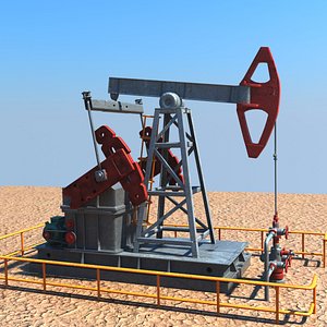 Oil Pump Jack Animated