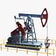 3d oil pump jack model