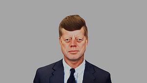 john f kennedy 3D Model