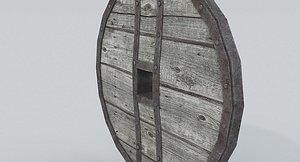 Wagon Wheel 6 3D model