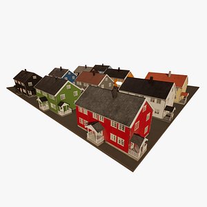 Nordic houses - Medium Pack - UE5