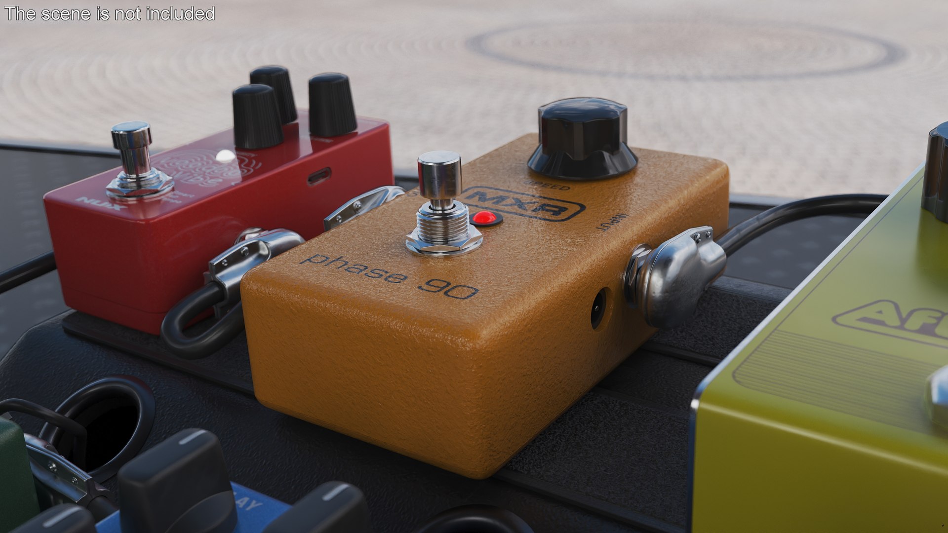 3D Model MXR Phase 90 Phaser Pedal - TurboSquid 2393334