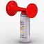 air horn 3d c4d