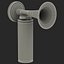air horn 3d c4d