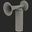 air horn 3d c4d