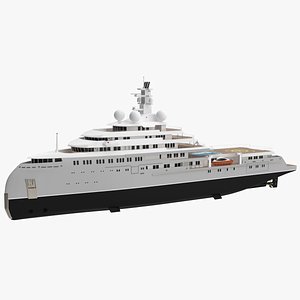 Shackleton Superyacht 3D model