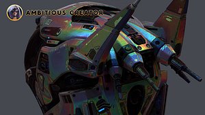 3D model Sci-fi Helmet Model -  special price : 25dolar -