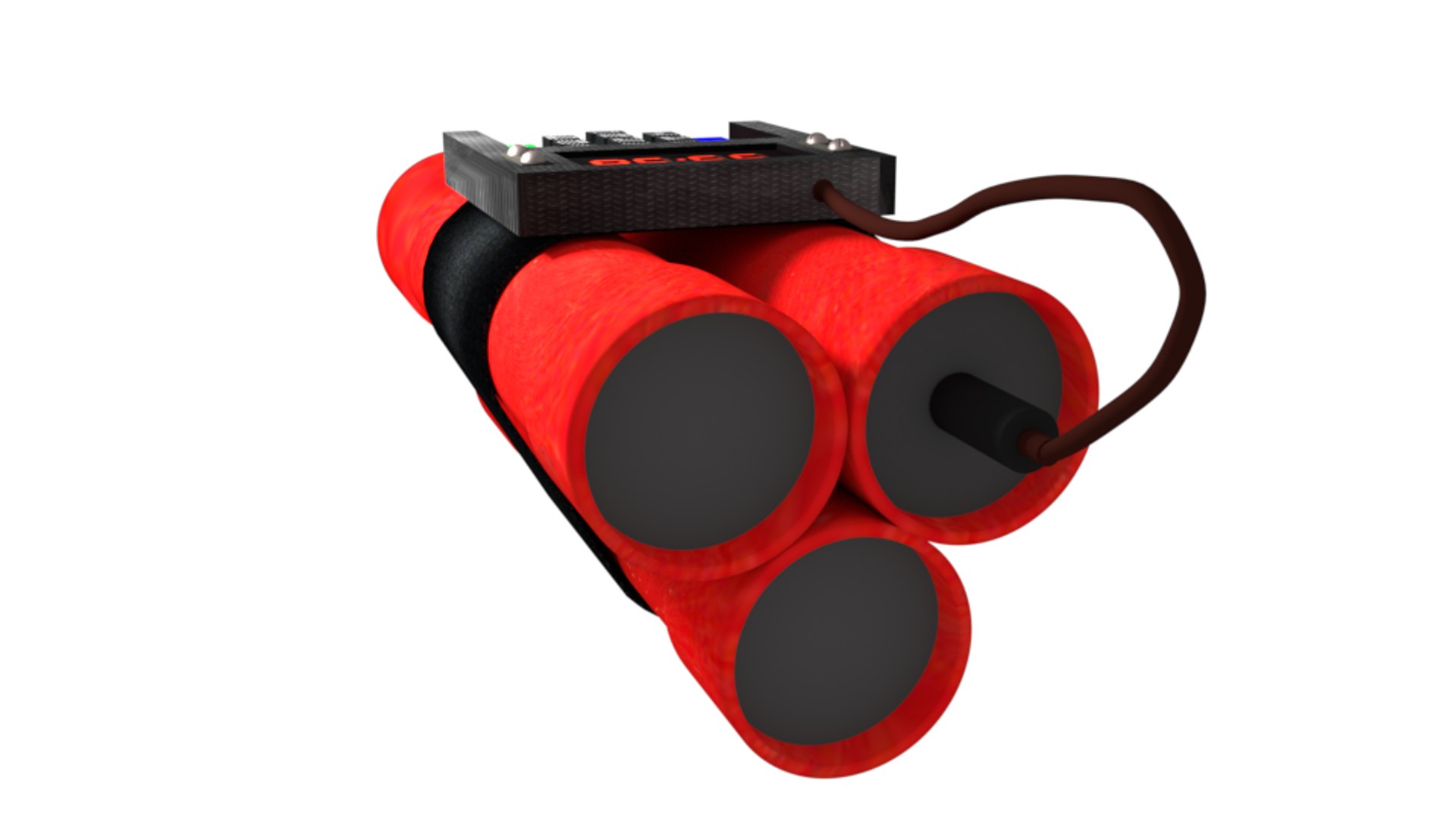 3d Model Timer Bomb 3d Model Timer Bomb