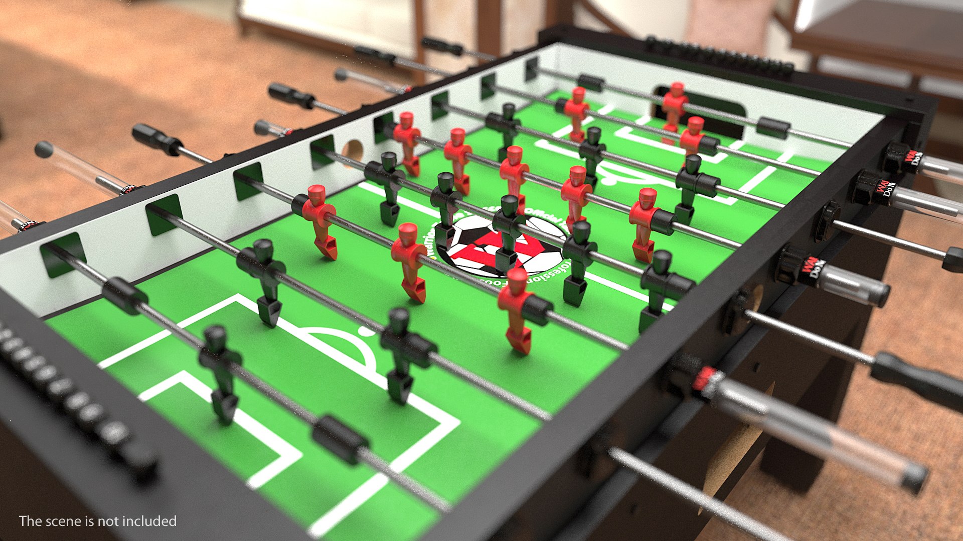 3D Warrior Table Soccer Pro - TurboSquid 1474184