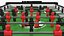 Warrior Table Soccer Pro Foosball Table