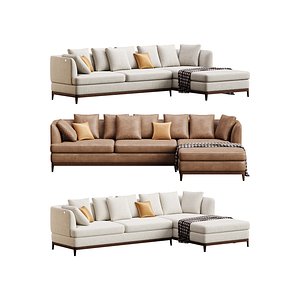 Corner sofa F205 by Delavega 3D model