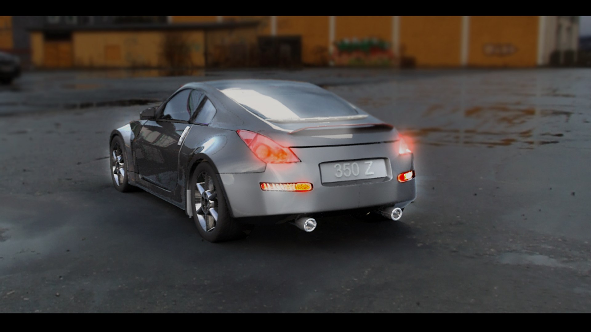 3d Model Nissan 350 350z