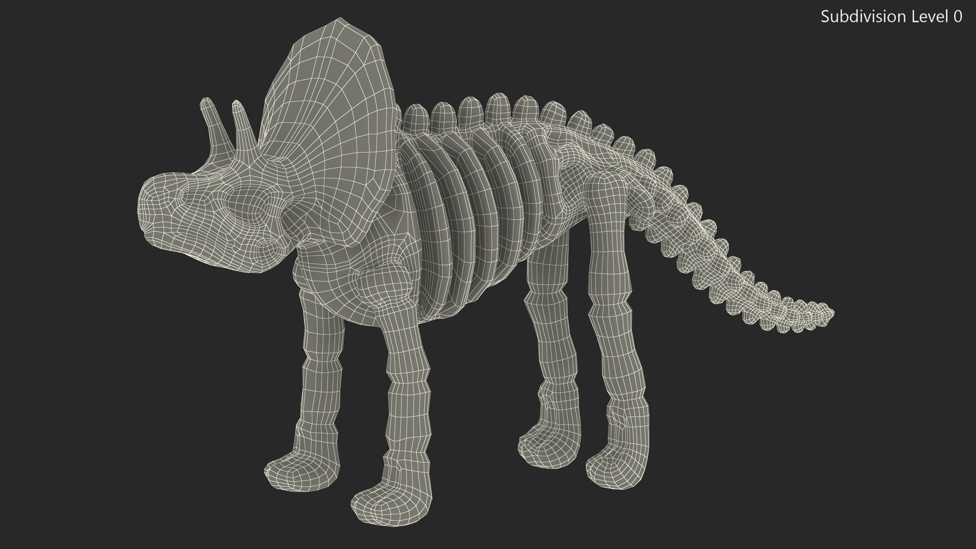 Triceratops Dinosaur Skeleton Toy 3D model https://p.turbosquid.com/ts-thumb/a0/TJ7bed/GS/triceratopsdinosaurskeletontoy3dsmodel015/jpg/1705390613/1920x1080/fit_q87/eb876bfca5ca65a33b20c808ceae43e49000dc00/triceratopsdinosaurskeletontoy3dsmodel015.jpg