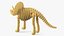 Triceratops Dinosaur Skeleton Toy