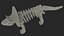 Triceratops Dinosaur Skeleton Toy