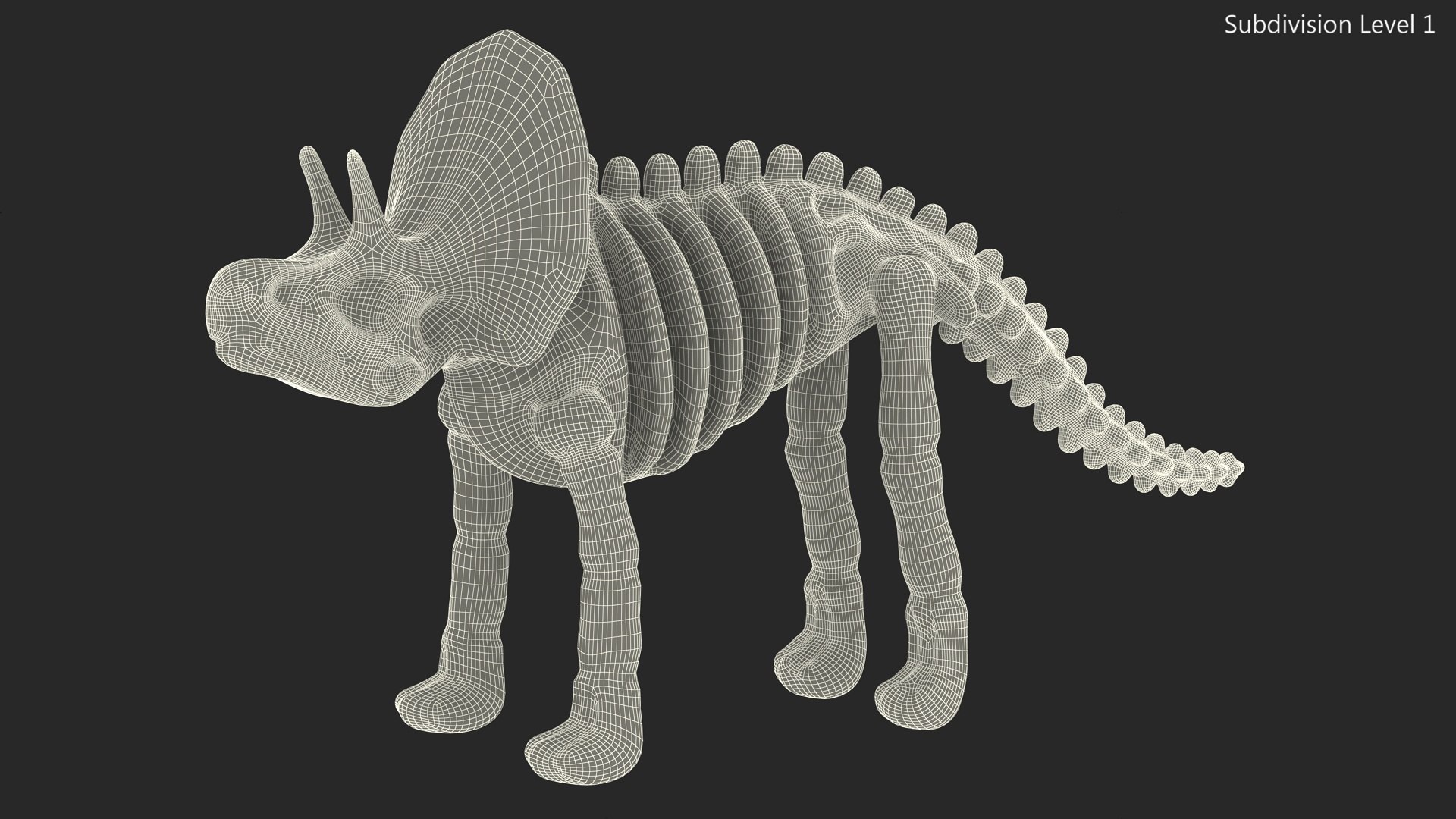Triceratops Dinosaur Skeleton Toy 3D model https://p.turbosquid.com/ts-thumb/a0/TJ7bed/w3/triceratopsdinosaurskeletontoy3dsmodel016/jpg/1705390617/1920x1080/fit_q87/54b97589a06429a060a1ec10d117a18d713639b8/triceratopsdinosaurskeletontoy3dsmodel016.jpg