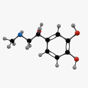 Epinephrine adrenaline Molecule