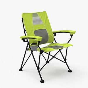 3D STRONGBACK Elite Folding Camping Lawn Lounge Chair model