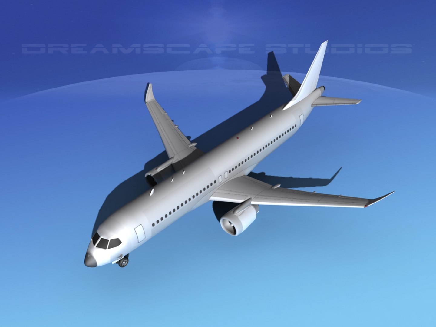 Comac C919 Airliners 3d Model