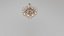 Modelo 3D de Lustre de Cristal de Luxo -4