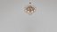 Modelo 3D de Lustre de Cristal de Luxo -4