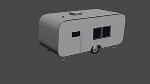 trailer 3D model