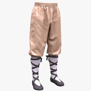 3D model Pants 267 - All MH Bodies  UE5 Skeletons - Rigged