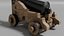 3D Medieval Vessel Ship Cannon(1) model