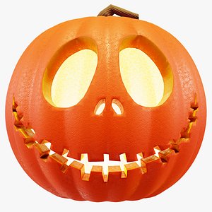 Halloween Pumpkin - Jack 3D model