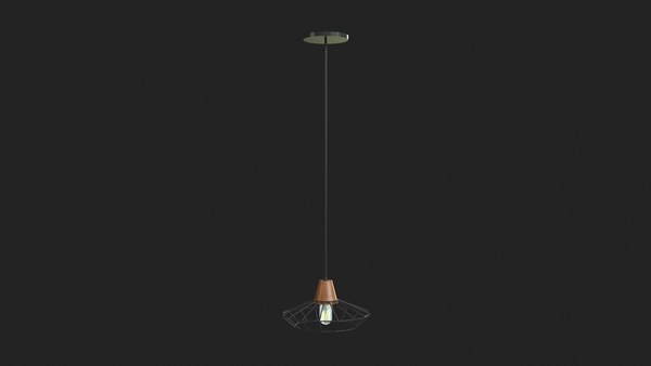 Metal lamp wire 3D model - TurboSquid 1271352