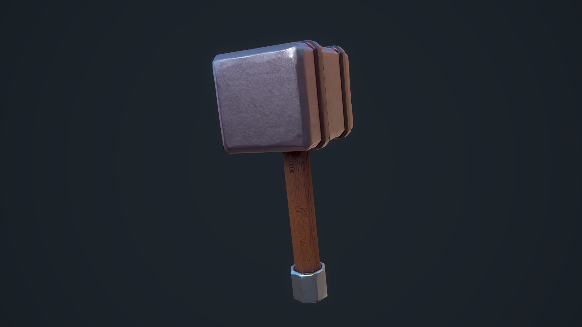 Stylized Hammer Model - TurboSquid 1428801