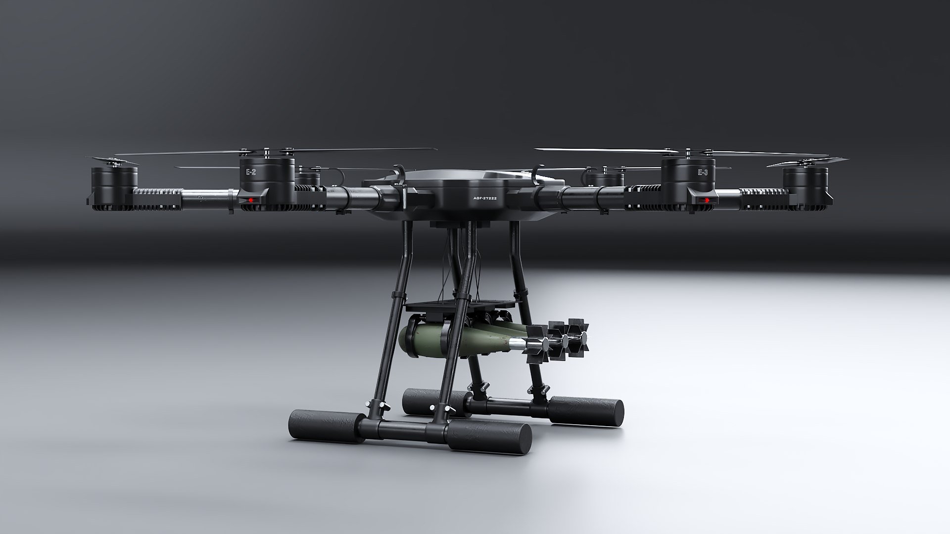3D model Military Hexacopter UAV - Weaponized Combat Drone with Bombs https://p.turbosquid.com/ts-thumb/a0/peRv6U/6d/b_drone0001/png/1778139761/1920x1080/fit_q87/b709ccf420bdab898a42e15600f403401dbe98dc/b_drone0001.jpg