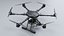 Military Hexacopter UAV - Weaponized Combat Drone with Bombs