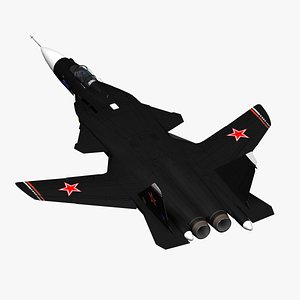 su-47 berkut 3d model