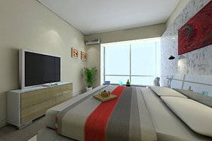 guest room 3d model