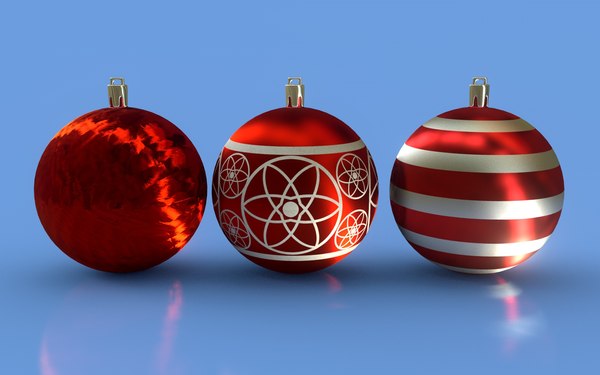 3D Christmas Ball - TurboSquid 1817467