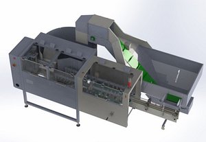 3D Industrial Bottle Unscrewing Machine with Automatic Detection and Safety Features