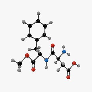 Aspartame Molecule