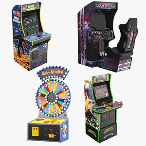 Four Arcade Games Collection 3D