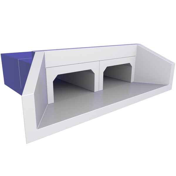 Concrete Sewer StormWater Box Culvert 483Dモデル - TurboSquid 1980003