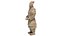 Terracotta warrior statue