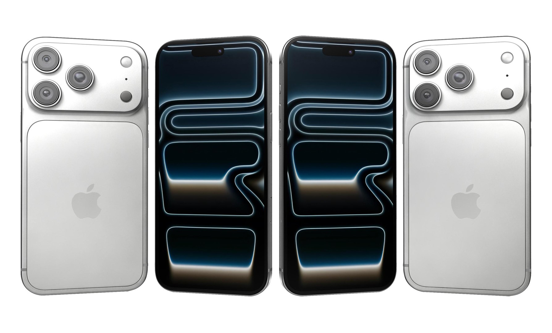 Apple iPhone 17 Pro Silver And iPhone 17 White 3D model https://p.turbosquid.com/ts-thumb/a1/2FMHL3/3O/1/jpg/1759333359/1920x1080/fit_q87/d3e869f54ebcb02cdea4a65f4a2bb499d5877686/1.jpg