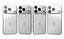 Apple iPhone 17 Pro Prata e iPhone 17 Branco
