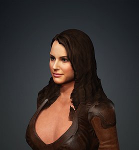 Natalie Portman 3D model