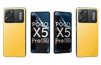 Xiaomi Poco X5 Pro 5G Yellow Low Poly