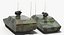 KF41 Lynx Tank Rigged 3D Models Collection